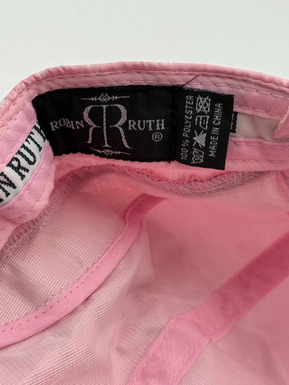 Robin Ruth Munchen Germany Hat Pink Strapback Cap One Size Adjustable Souvenir - Picture 9 of 10